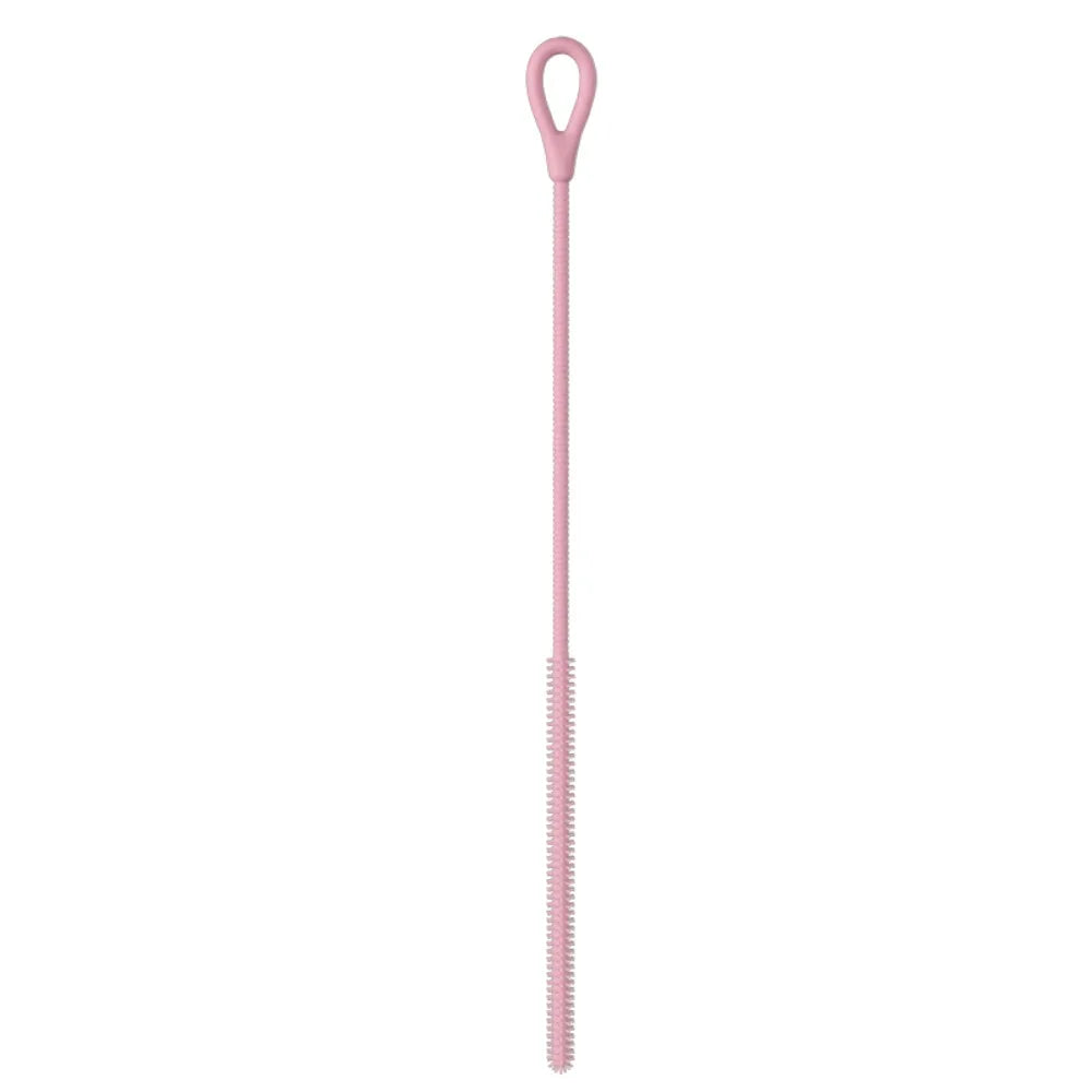 Reusable Silicone Straw Cleaning Brush